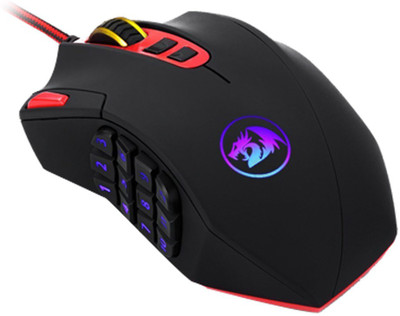 

Redragon PERDITION M901 Wired Laser Gaming Mouse(USB 2.0, Black)