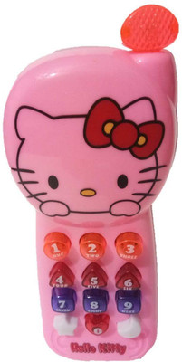 

lifestylesection kitty Musical Toy Phone With Music & Light for Kids (Multicolor)(Multicolor)