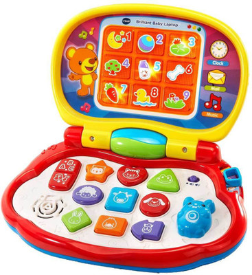 

VTech Brilliant Baby Laptop(Multicolor)
