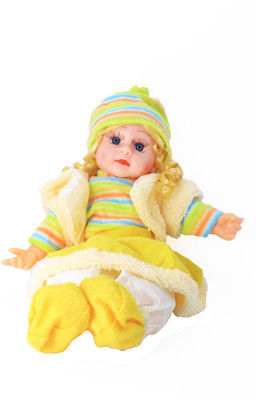 

Bluwings Singing Musical Baby Soft Doll Toy (Min. Age 3 yrs)(Yellow)