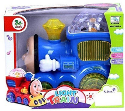 

ExaltedCollection Musical Engine Train Toy for kids with 4D Light & Sound, Train Set Toys For Kids (Multicolor)(Multicolor, Multicolor)