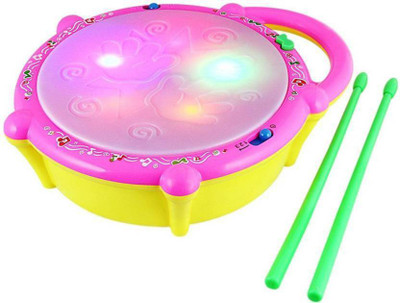 

BM Flash Drum With 3D Light and Music For Kids(Multicolor)