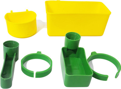 

happy day HDF06 rectangular Plastic Pet Bottle(100 ml Yellow, Green)