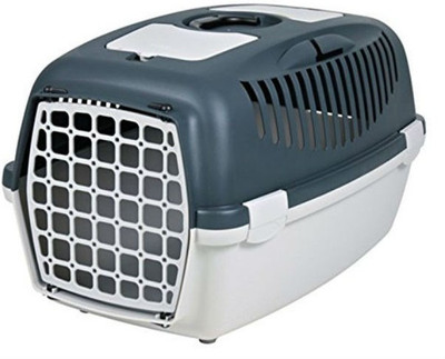 

Zahuu Capri Pet Carrier - Dark Grey Grey Basket Pet Carrier(Suitable For Dog, Cat)
