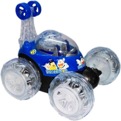 

SHIVA1341 Rechargeable Remote Control Stunt Car with 360 Degrees Rotation Toy For Kids (Multicolor)(Multicolor)