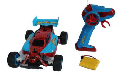 Shape n Style Spider-Man Roller Stunt Car with Remote handle(Multicolor)
