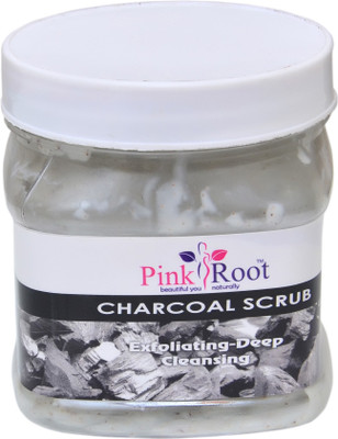 

Pink Root CHARCOAL SCRUB 500ML WITH SCRUB Scrub(500 g)