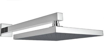 ANMEX 6inches Square shower with 9inch Arm Shower Head