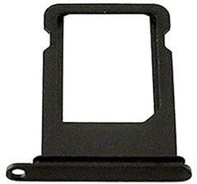 Spares4ever Sim Card Tray(Compatible With Apple Iphone 7 Black)