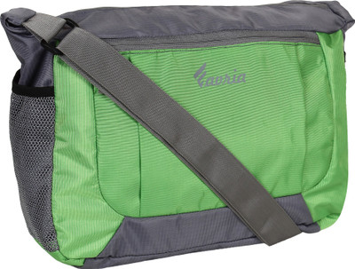 

Favria Men Casual Green, Grey Polyester Sling Bag