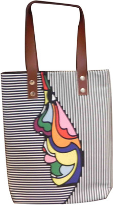 

Astara Women Evening/Party, Casual, Formal Black Canvas Tote