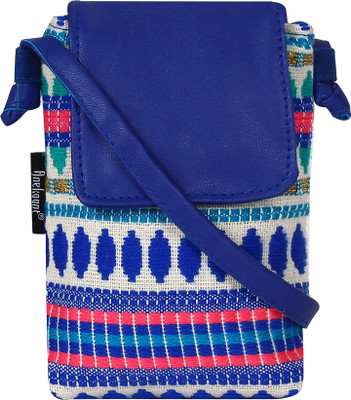 

Anekaant Women Casual Blue, Multicolor Cotton Sling Bag