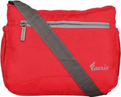 

Favria Women Casual Red Polyester Sling Bag