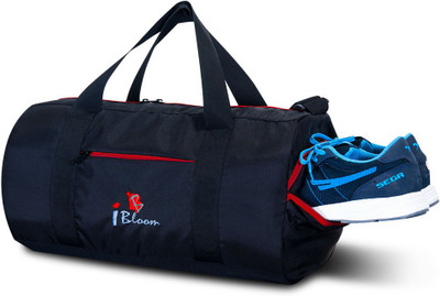 

ibloom 23lts black and red Gym bag(Black, Kit Bag