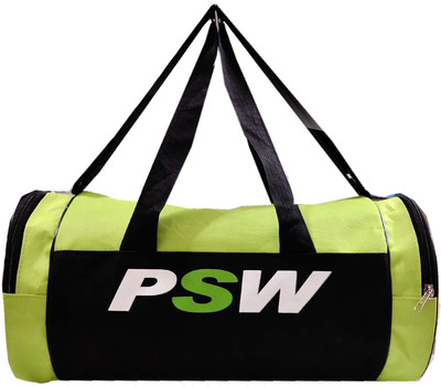 

Pioneer Gym Bag Green/Black Gym Bag(Black, Kit Bag), Black;lime green