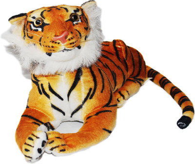 

AJRO IMPORTED TIGER SOFT TOY - 12 cm(ORANGE & BLACK)