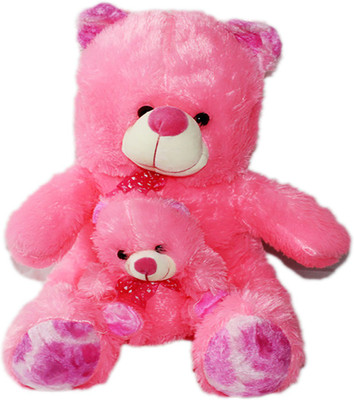 

AJRO SOFT TOY TEDDY BEAR - 48 cm(Pink)