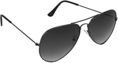 layd Aviator Sunglasses(For Men & Women, Black)