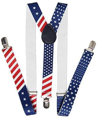 

One Point Collections Y- Back Suspenders for Men, Boys, Girls, Women(Multicolor)