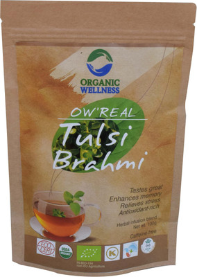 

Organic Wellness OW'Real Tulsi Brahmi Tulsi Herbal Infusion(100 g, Pouch)