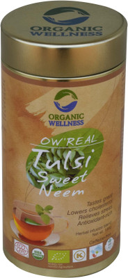 

Organic Wellness OW'Real Sweet Neem Tulsi Herbal Infusion(100 g, Tin)