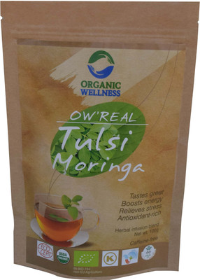 

Organic Wellness OW'Real Tulsi Moringa Herbs Herbal Infusion(100 g, Tin)