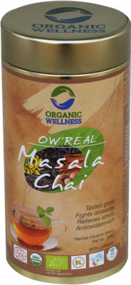 

Organic Wellness OW'Real Masala Chai Spices Masala Tea(100 g, Tin)