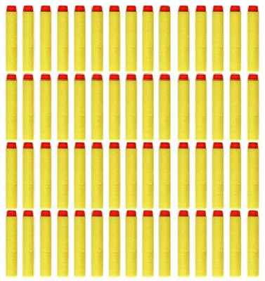 

Something4u 60 Pcs Bullet Foam Dart Bullets for Nerf N-Strike Elite Guns,(Yellow)