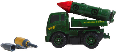 

FAB 5 Die-Cast Metal Military Tank Pull Back for Boys and Girls(Dark Green)