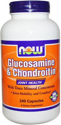 

Now Foods Glucosamine & Chondroitin - 240 Capsules(240 No)