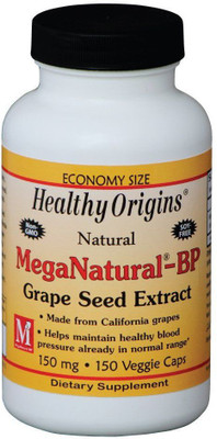 

Healthy Origins MegaNatural-BPÂ® Grape Seed Extract - 150 mg - 150 Veggie Caps(150 No)