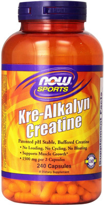 

Now Foods Sports Kre-Alkalyn Creatine - 240 Capsules(240 No)