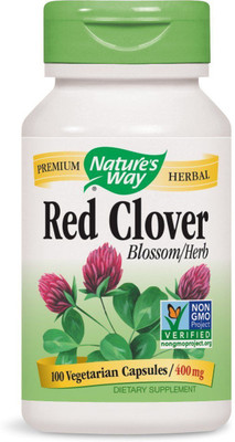

Nature's Way Red Clover Blossom/Herb 400 mg 100 Veggie Caps(100 No)