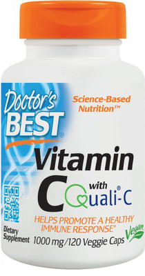 

Doctor's Best Vitamin C Featuring Quali-C 1000 mg 120 Veggie Caps(120 No)