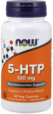 

Now Foods 5-HTP 100 mg 60 Veg Capsules(60 No)