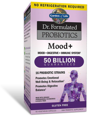 

Garden Of Life Dr. Formulated Probiotics Mood plus - 50 billion - 60 Vegetarian Capsules(60 No)
