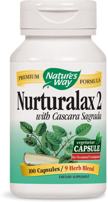 

Nature's Way Naturalax 2 with Cascara Sagrada 445 mg 100 Veggie Caps(100 No)