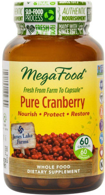 

MegaFood Pure Cranberry - 60 Capsules(60 No)