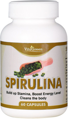 

VitaGreen Spirulina(500 mg)