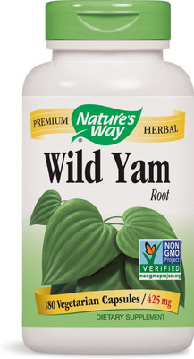 

Nature's Way Wild Yam Root - 425 mg - 180 Vegetarian Capsules(180 No)
