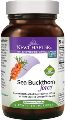 

New Chapter Sea Buckthorn Force' - 30 Vegetarian Capsules(30 No)