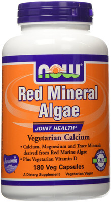 

Now Foods Red Mineral Algae 180 Veg Capsules(180 No)