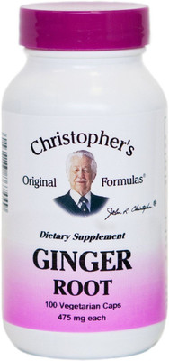 

Christopher Original Formulas Ginger Root - 460 mg - 100 Vegetarian Capsules(100 No)