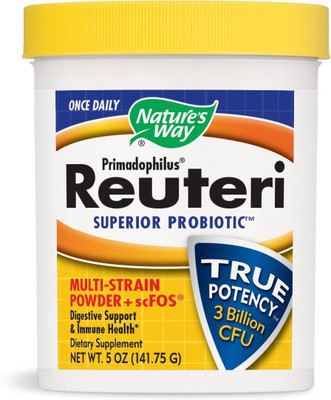 

Nature's Way Primadophilus Reuteri Superior Probiotic Multi-Strain Powder+scFOS 5oz (141.75g)(142 g)