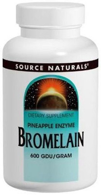 Source Naturals Bromelain 600 GDU/Gram 500 mg 120 Tablets(120 No)