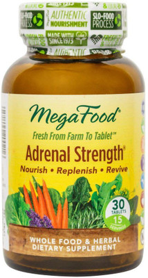 

MegaFood Adrenal Strength - 30 Tablets(30 No)