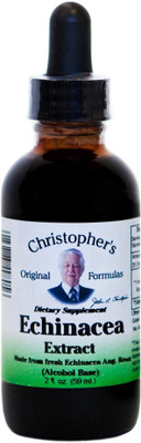 

Christopher Original Formulas Echinacea Extract Alcohol Base - 2 fl oz(60 ml)