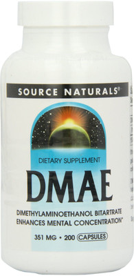 

Source Naturals DMAE 351 mg 200 Capsules(200 No)