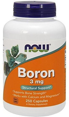 

Now Foods Boron - 3 mg - 250 Capsules(250 No)