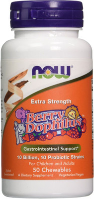 

Now Foods Extra Strength Berry Dophilus 50 Chewables(50 No)